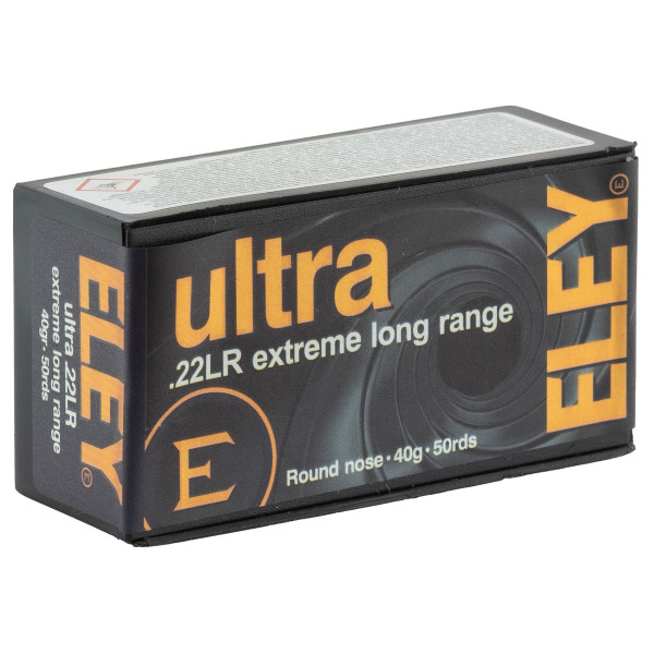 Cartouches ELEY Extreme Long Range .22LR 40gr / 2,59g — vue 10