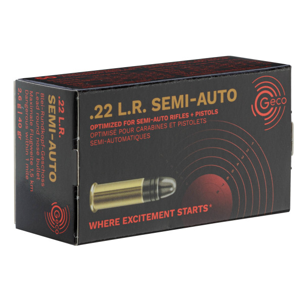 GECO Munitions .22 LR Semi-Auto 40 gr / 2.6 g — vue 5