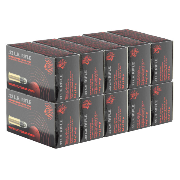 GECO Munitions .22 LR Rifle 40 gr / 2.6 g — vue 5