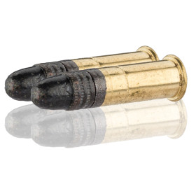 Cartouches 22 LR Black Copper plated round nose