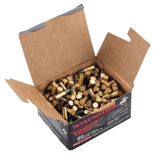 Cartouches 22 LR Black Copper plated round nose — vue 11