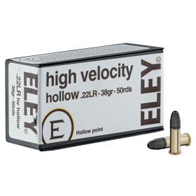 Munitions ELEY High Velocity Hollow Point cal. .22 LR — vue 2