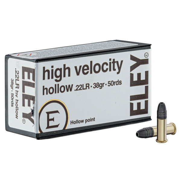 Munitions ELEY High Velocity Hollow Point cal. .22 LR — vue 2