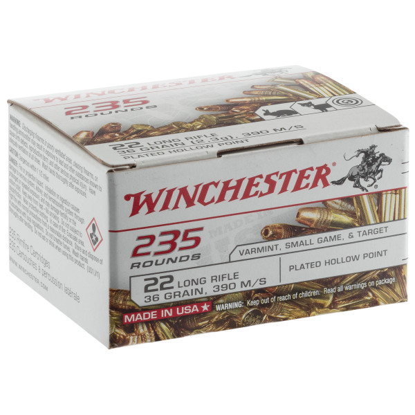 Munitions Super-X LHP Copper Plated cal. 22 LR — vue 2