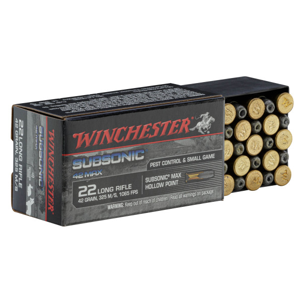 Munitions Subsonic cal. 22 LR 42 grains — vue 4