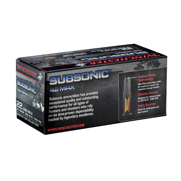 Munitions Subsonic cal. 22 LR 42 grains — vue 16