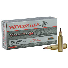 Winchester 22-250 REM Varmint-X Extreme Point 55 gr / 3.6 g