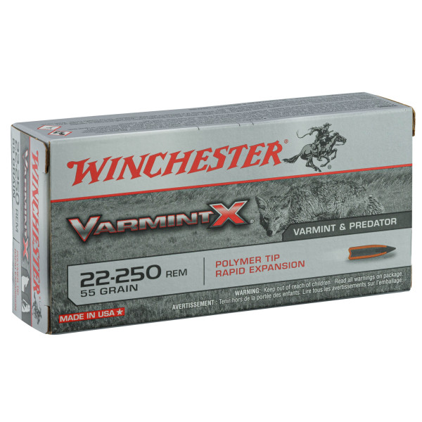 Winchester 22-250 REM Varmint-X Extreme Point 55 gr / 3.6 g — vue 6