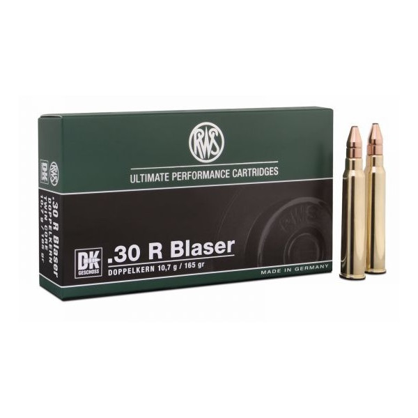 RWS .30 R Blaser Double noyau DK 165 gr / 10.7 g — vue 2