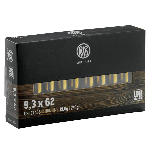 RWS 9.3x62 UNI Classic 293 gr / 19 g — vue 3