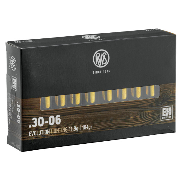 RWS 30-06 Springfield Evolution 184 gr / 12 g — vue 3
