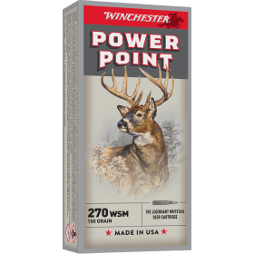 Winchester Power Point .270 WSM 150 gr / 9.7 g — vue 2