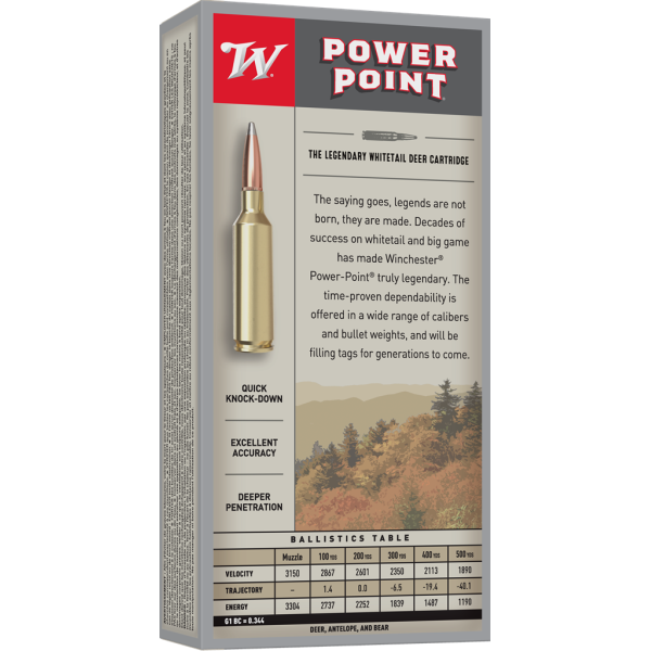Winchester Power Point .270 WSM 150 gr / 9.7 g — vue 6