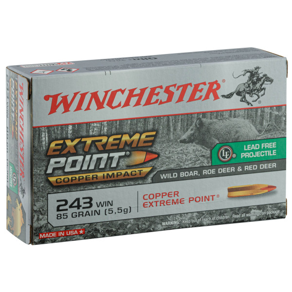 Winchester Extreme Point Copper Impact .243 Winchester 85 gr / 5.5 g — vue 3