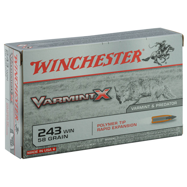 Winchester Varmint-X .243 Winchester 95 gr / 5.8 g — vue 3