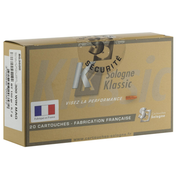 Sologne .300 Win. Mag. Nosler Ballistic Tip 150 gr / 9,7 g — vue 7