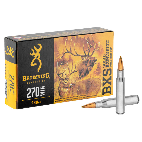 Browning .270 Win BXS 130 grains / 8,4 g — vue 8