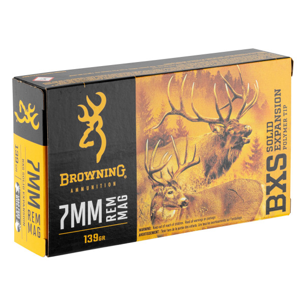 Browning 7mm Rem. Mag BXS 139 grains / 9 g — vue 2
