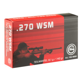 GECO .270 WSM SOFTPOINT 140 gr / 9,1 g