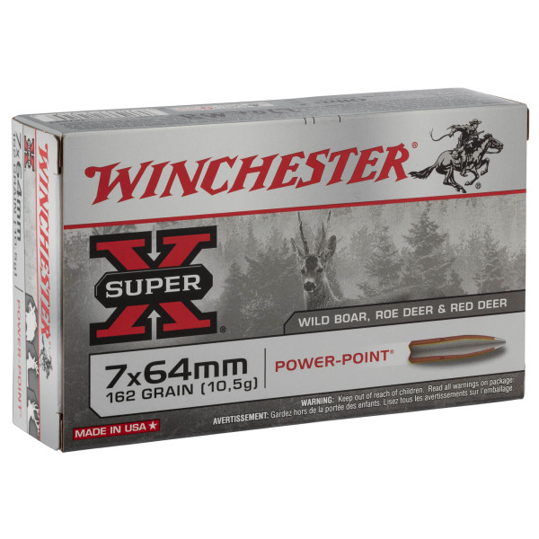 Winchester Power Point 7x64 mm 162 gr / 10.5 g — vue 3