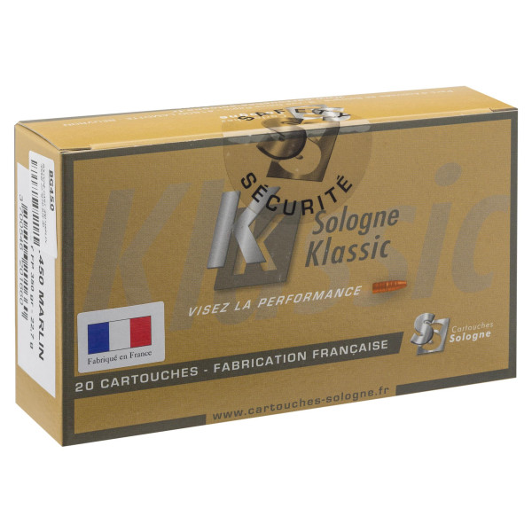 Sologne .450 Marlin Interlock Flat Point 350 gr / 22,7 g — vue 8