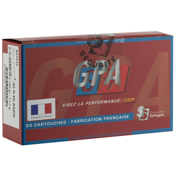 Sologne .30 R Blaser GPA 180 gr / 11,7 g — vue 2