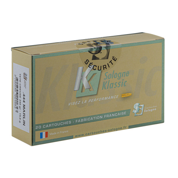 Sologne .444 Marlin Nosler HP 240 gr / 15,6 g — vue 3