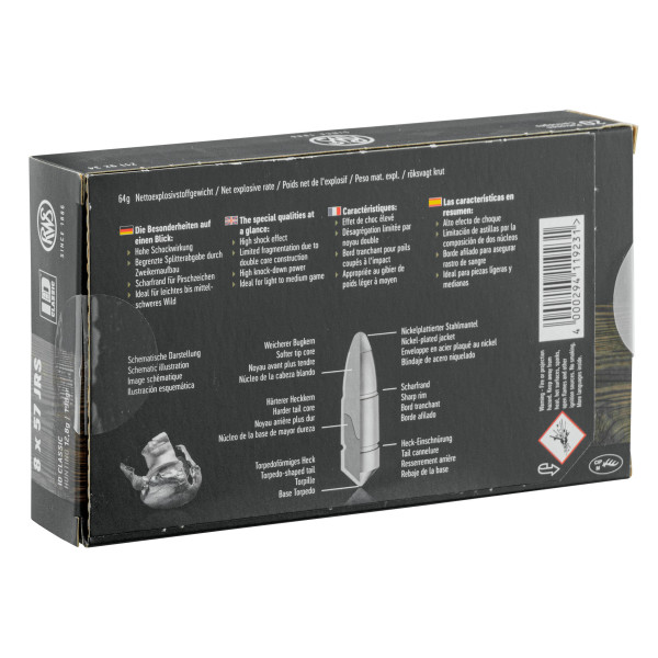 RWS 8x57 JRS ID Classic 198 gr / 12.8 g — vue 4