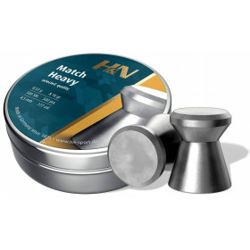 H&N 500 plombs 4.5mm Heavy Match