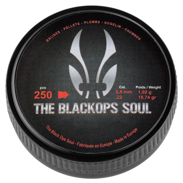 Plombs The Black Ops Soul à tête pointue cal. 5,5 mm — vue 3