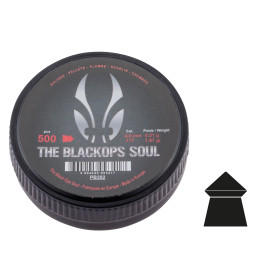 Plombs The Black Ops Soul à tête pointue cal. 4,5 mm