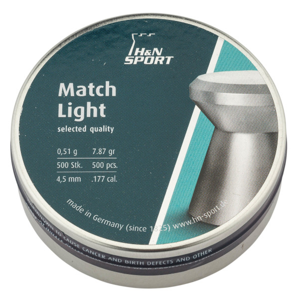 Plombs Match Light cal. 4,5 mm — vue 3