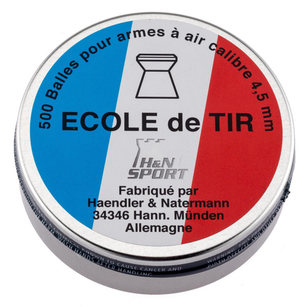 Plombs ''Ecole de tir'' cal. 4,5 mm — vue 3