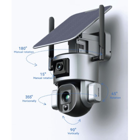 Caméra 360° 4K CAM1073 WiFi Num'Axes — vue 2